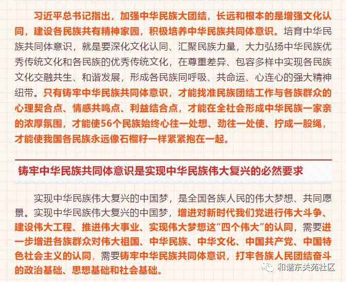 不断夯实铸牢中华民族共同体意识的基础